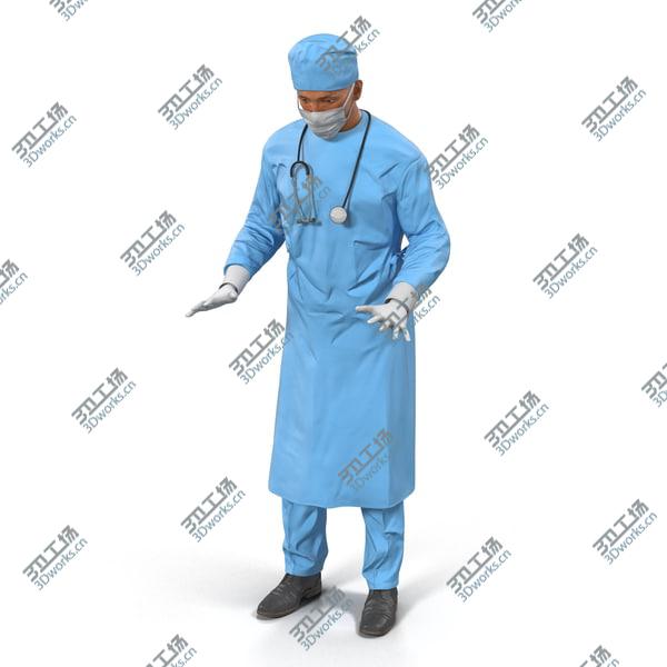 images/goods_img/20210312/Male Surgeon Mediterranean Rigged for Cinema 4D/3.jpg